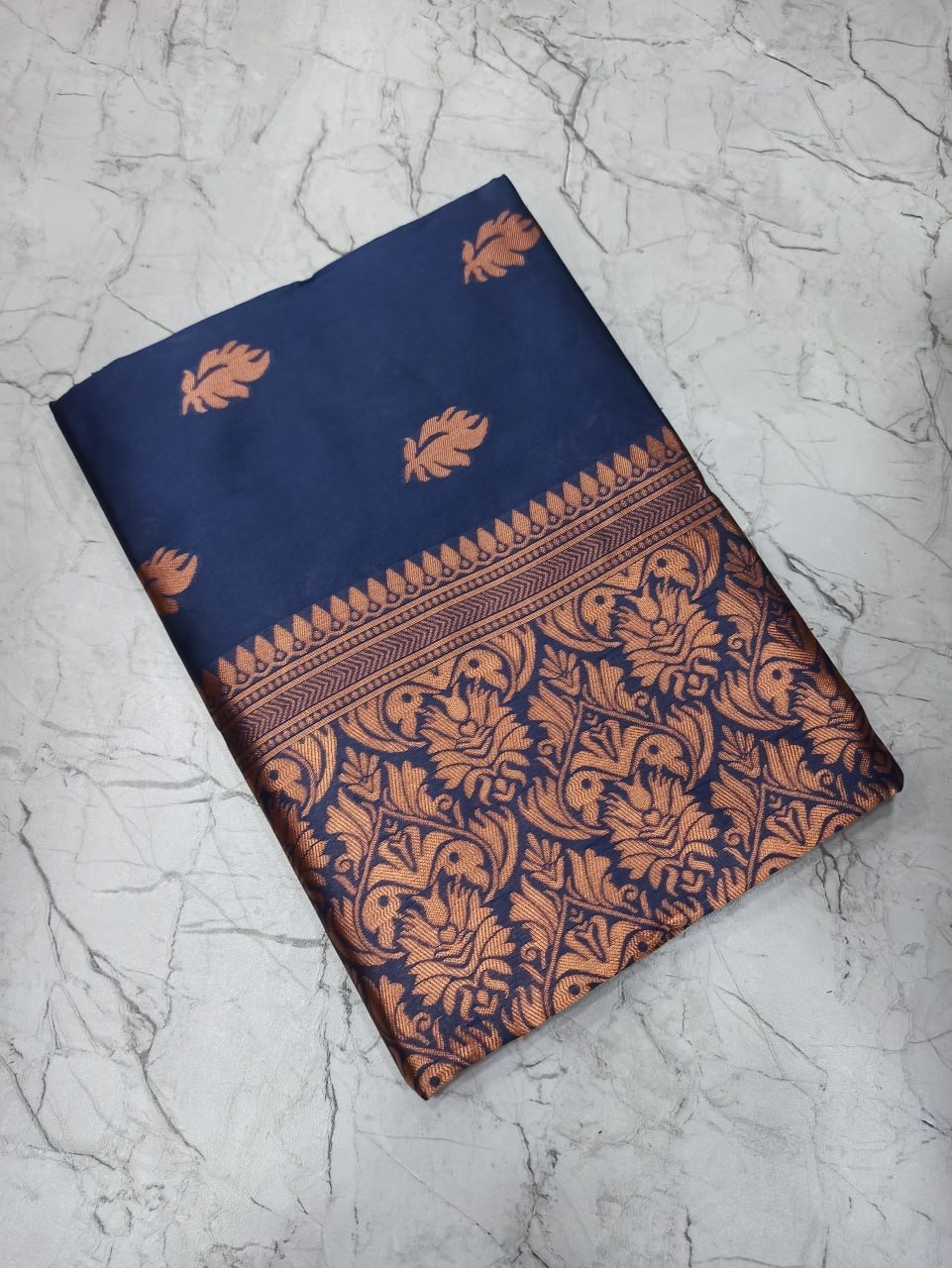 Banarasi Soft Lichi Silk Rich Jacquard Work Designer Saree with Blouse