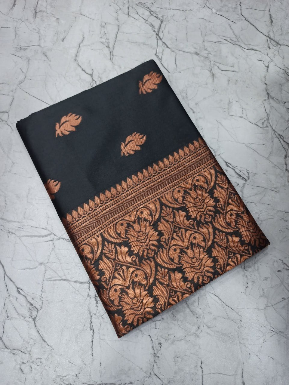 Banarasi Soft Lichi Silk Rich Jacquard Work Designer Saree with Blouse